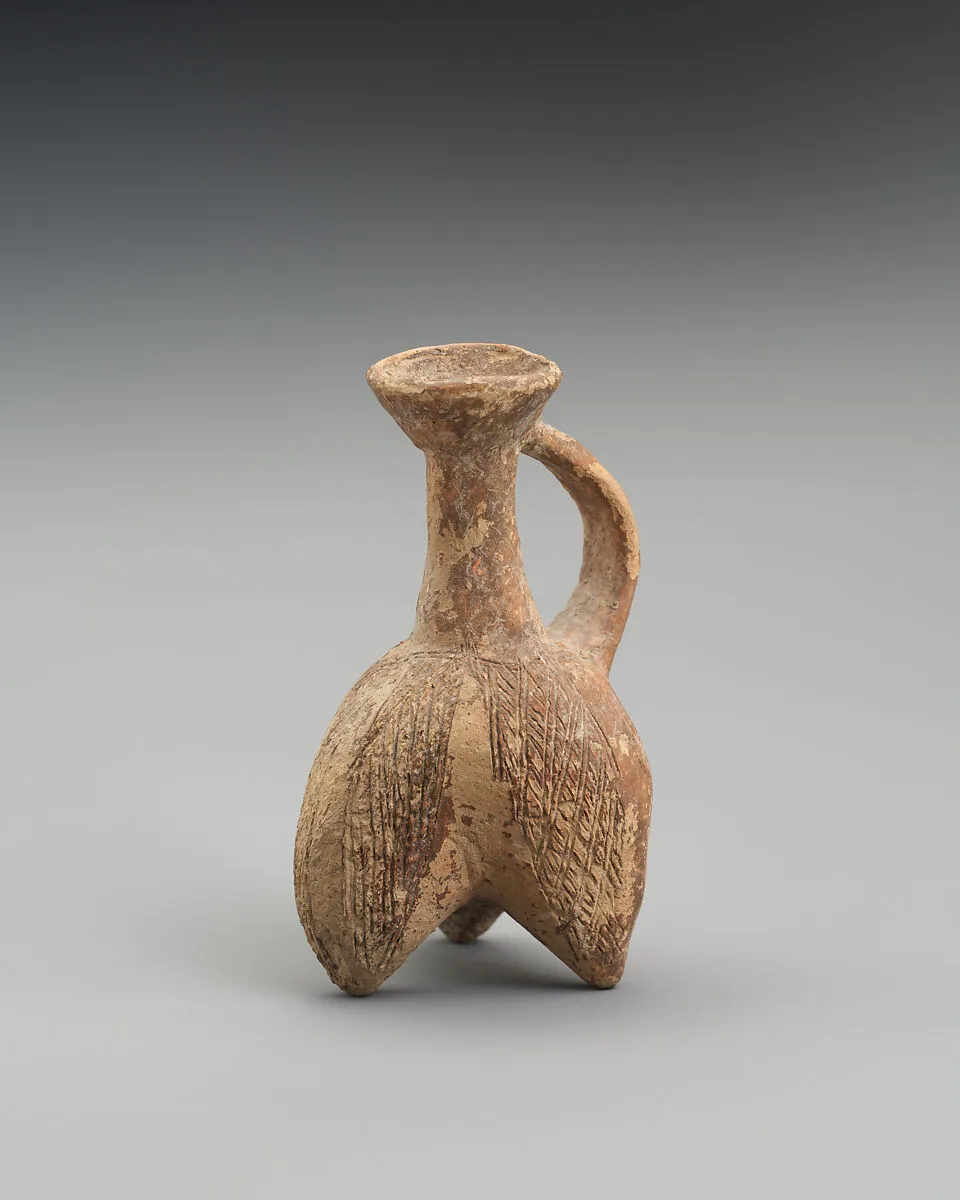 Terracotta composite jug — Unknown
