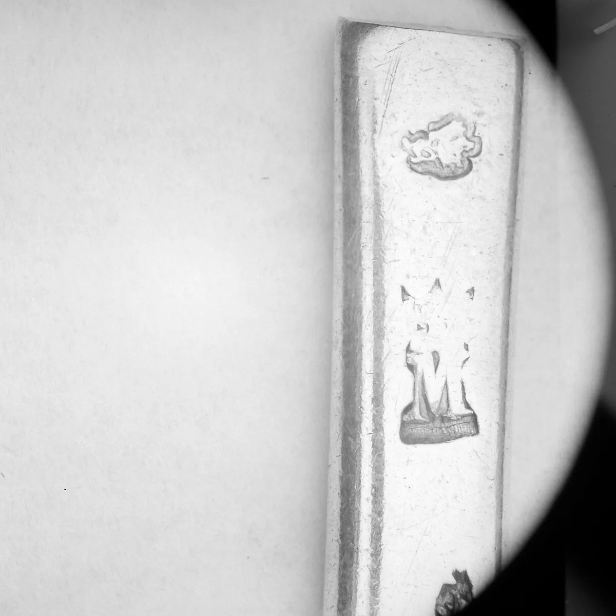 Section of a spoon handle — Jean-Charles Goudière
