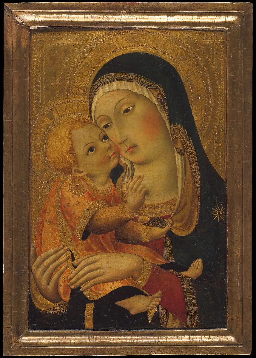 Madonna and Child — Sano di Pietro (Ansano di Pietro di Mencio)