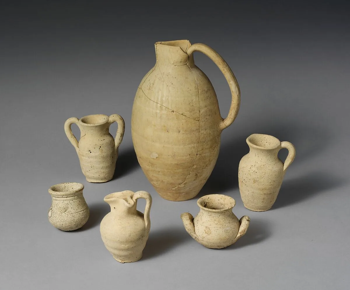 Terracotta two-handled cup — Unknown