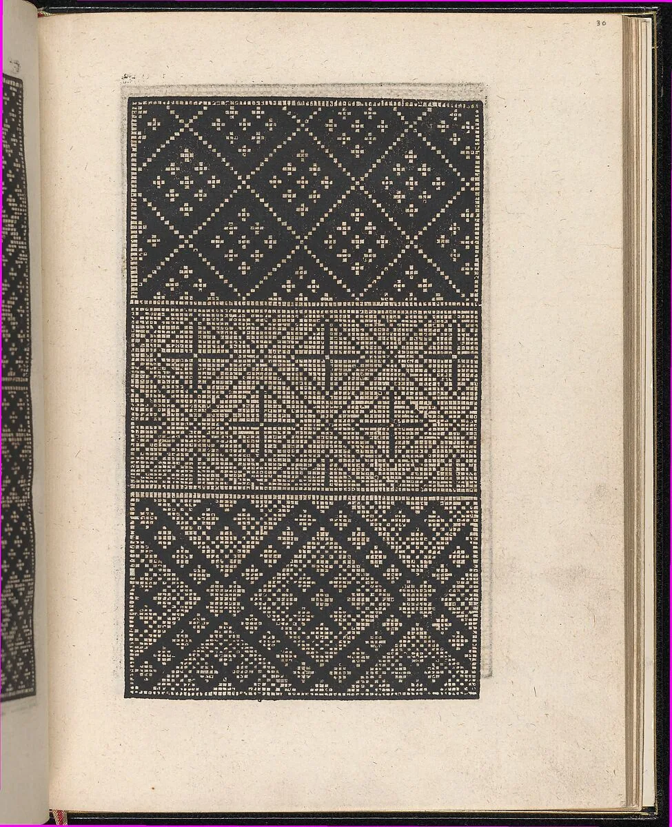 Page from Ein new kunstlich Modelbuch...(Page 30r) — Peter Quentel