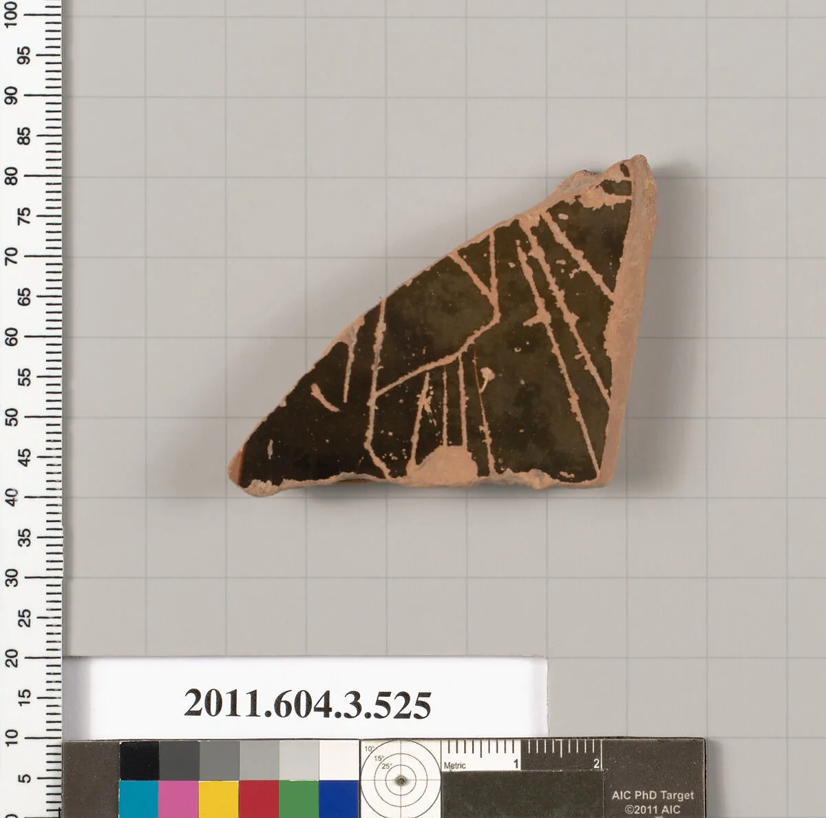 Terracotta fragment of a column-krater (bowl for mixing wine and water) or a calyx-krater (bowl for mixing wine and water)? — Unknown