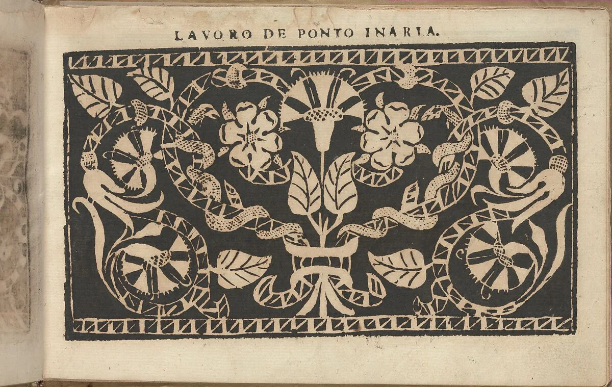 Studio delle virtuose Dame, page 8 (recto) — Isabella Catanea Parasole|Antonio Fachetti