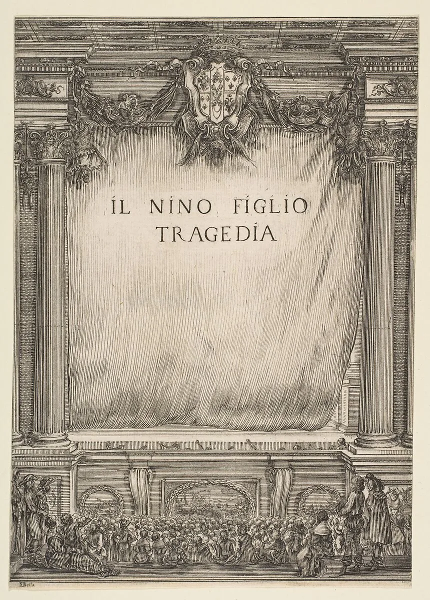 Frontispiece for "Il Nino Figlio" — Stefano della Bella