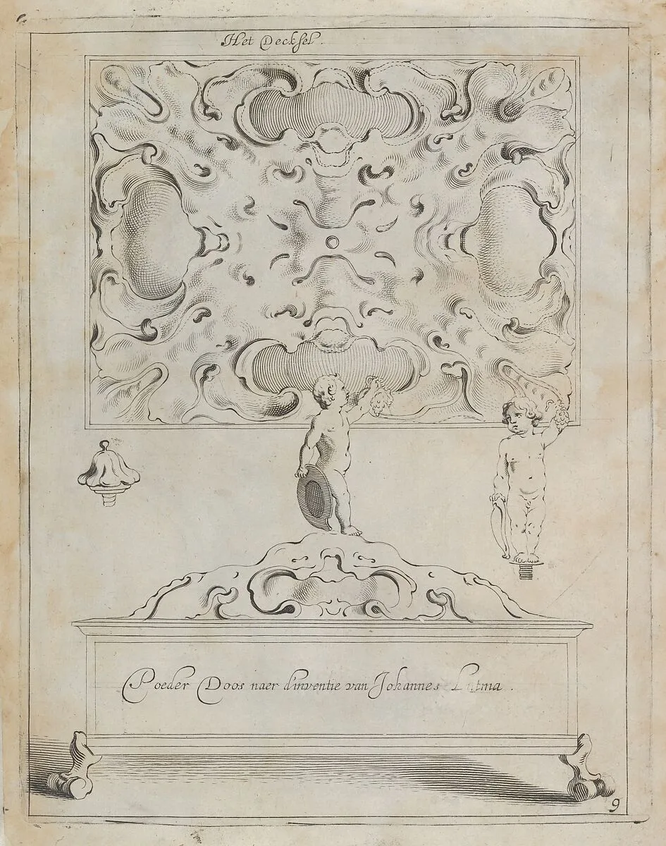 Verscheyde Constige Vindigen om in Gout, Silver, Hout en Steen te wercken (Plate 9) — Michiel Mosyn|Cornelis Danckertsz. I|Gerbrand van den Eeckhout|Johannes Lutma the Elder
