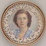 Woman with Flowered Collar — Virginia Hendrickson Irvin