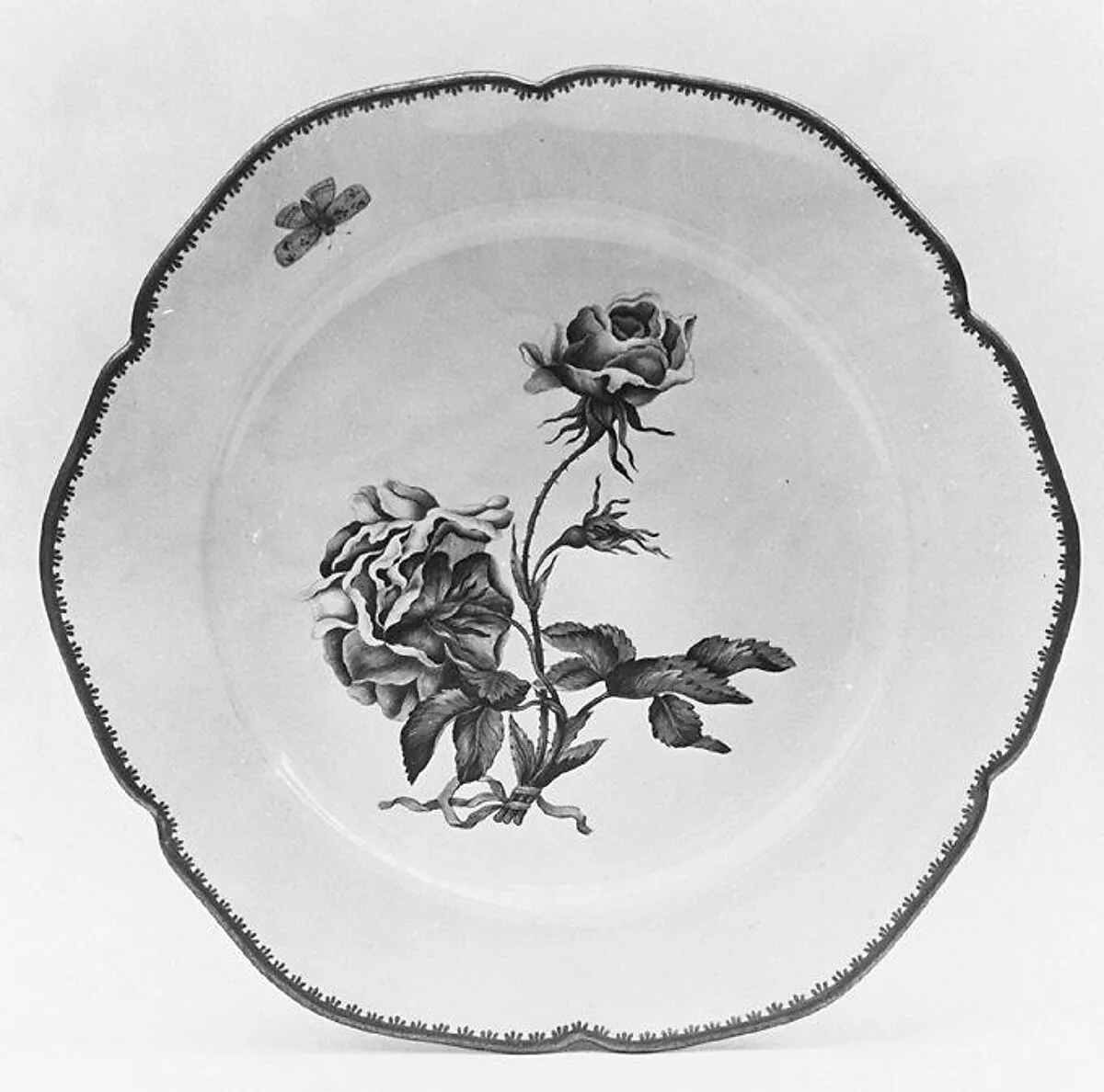 Plate — Paul Hannong|Christian Wilhelm von Löwenfinck