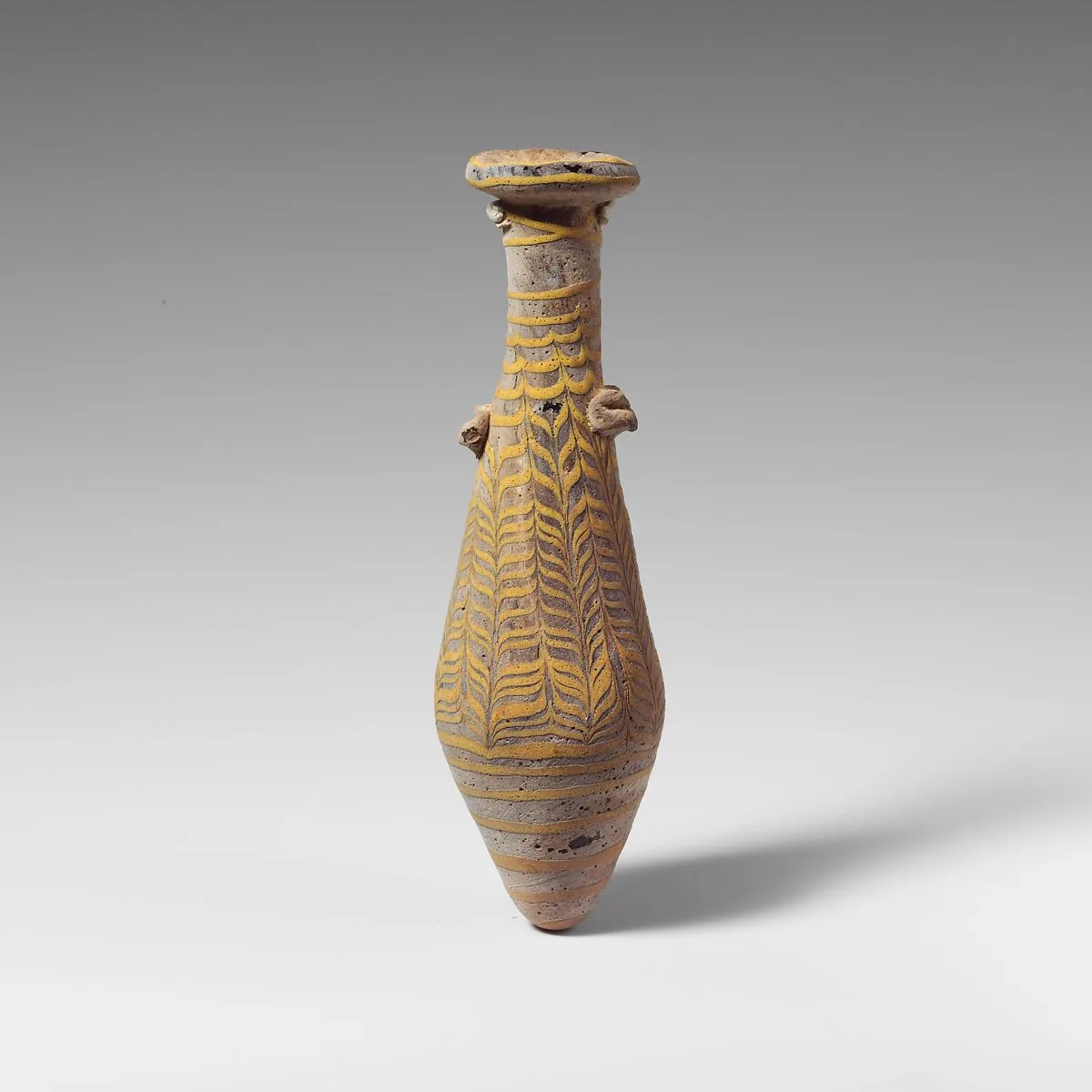 Glass alabastron (perfume bottle) — Unknown