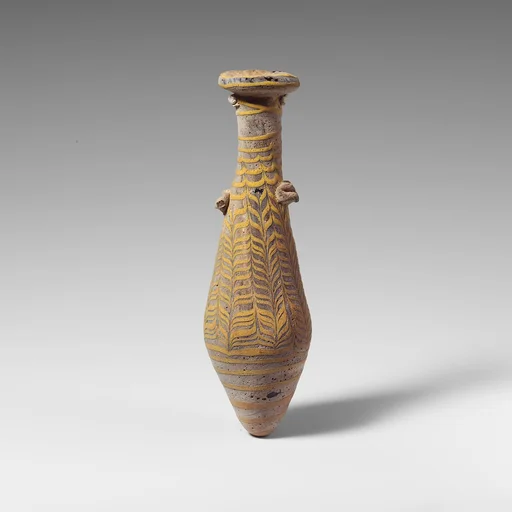 Glass alabastron (perfume bottle)