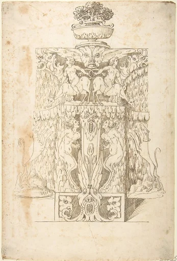 Design for a Wall Fountain