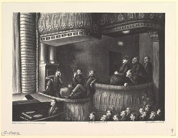 Box Seats 44¢ — Harold Anchel|WPA