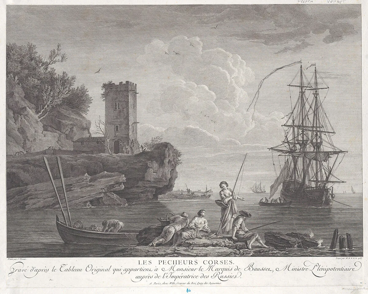 The Corsican Fishermen — Robert Daudet|Joseph Vernet