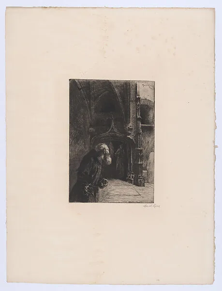 The Clergyman (Those who do not believe in Death) — Marcel Roux
