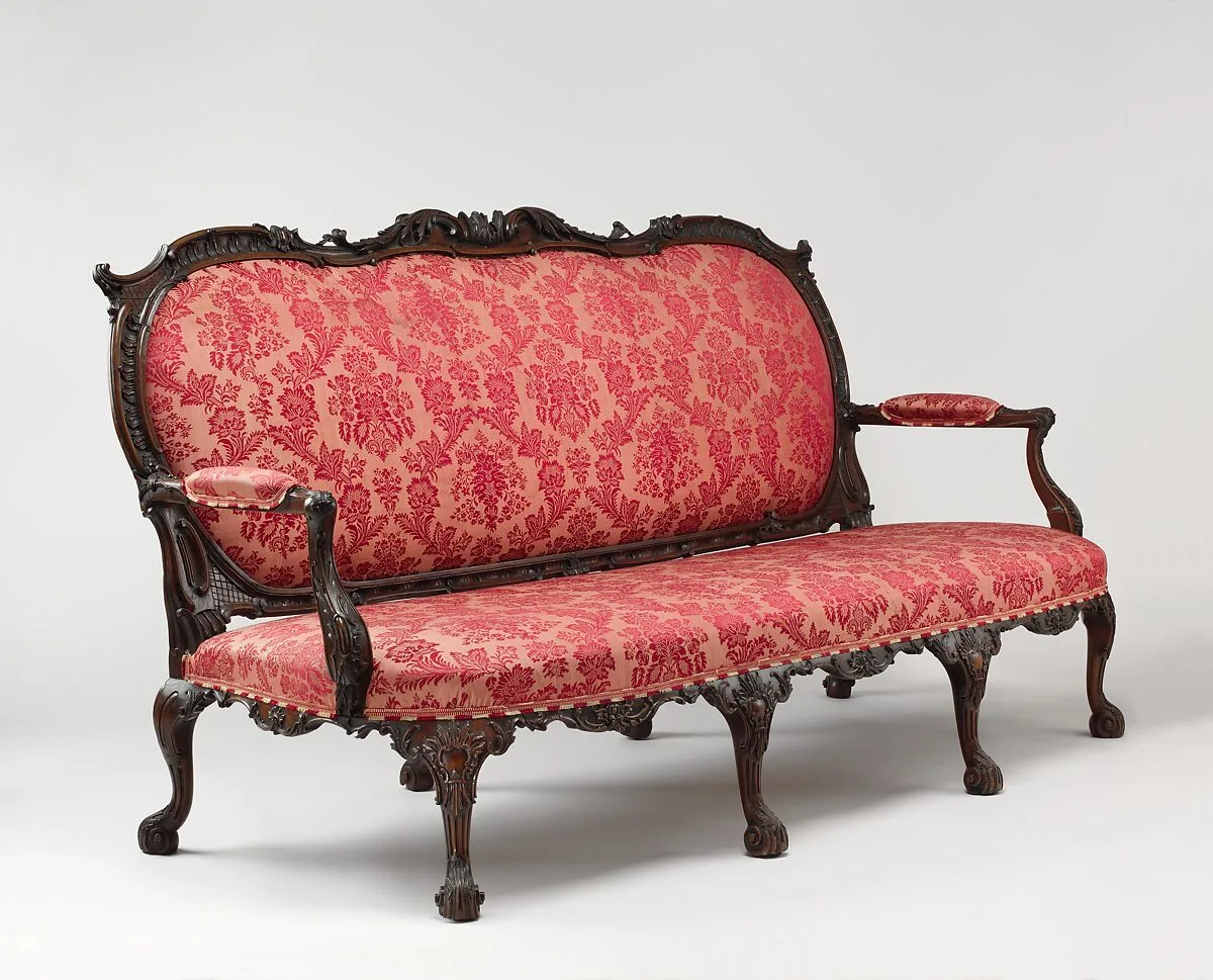 Settee (part of a set) — Unknown
