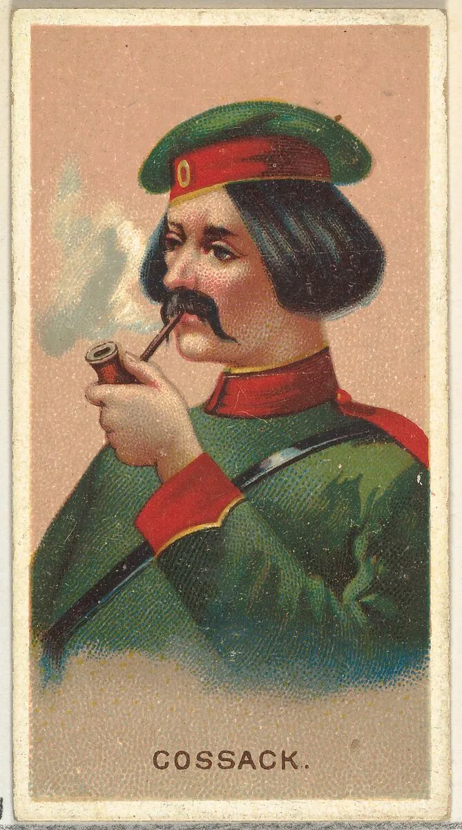 Cossack, from World's Smokers series (N33) for Allen & Ginter Cigarettes — Allen & Ginter