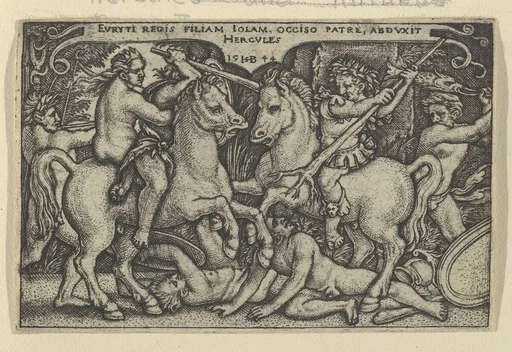 Hercules Raping Jole from The Labors of Hercules