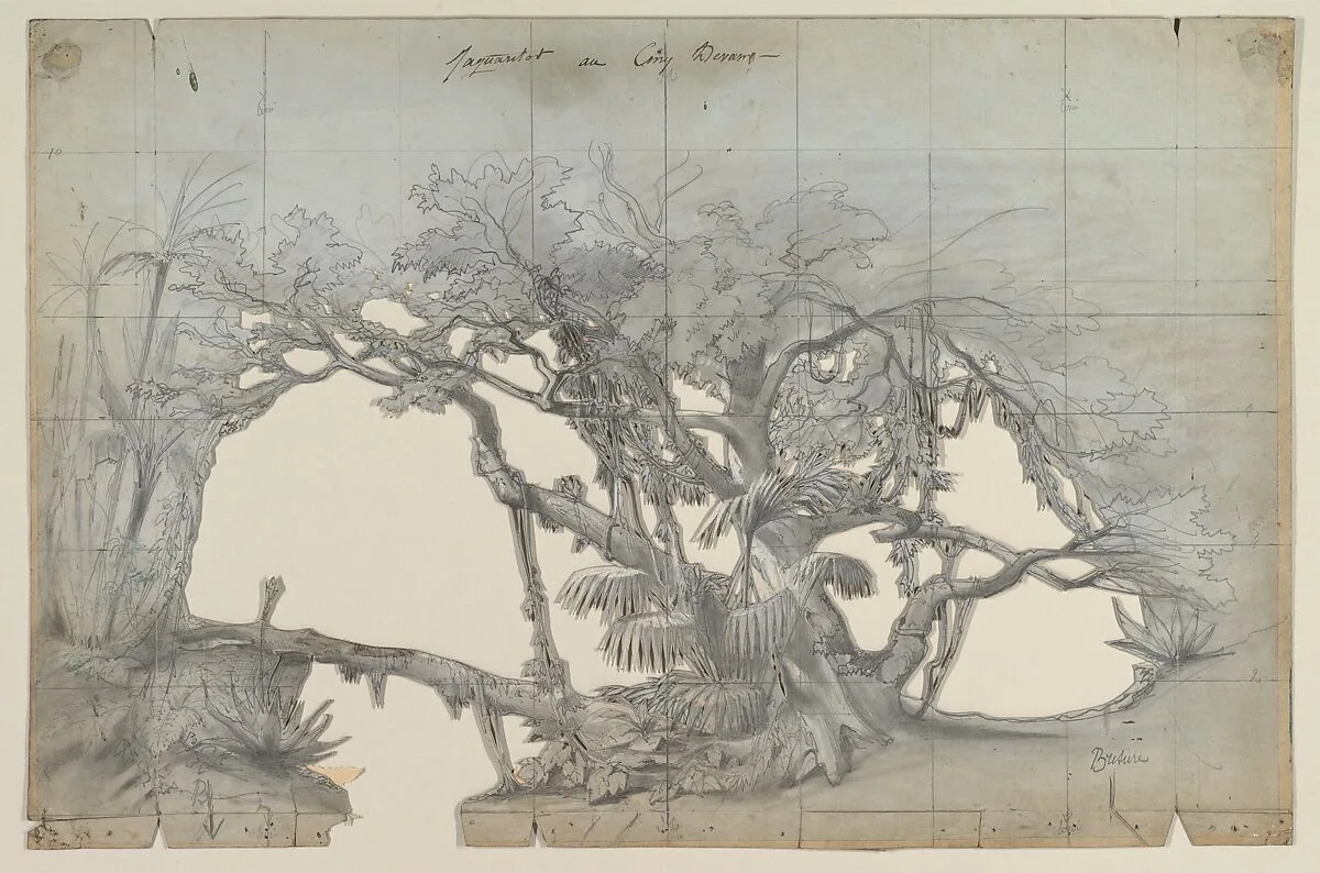 Design for a Stage Set — Eugène Cicéri