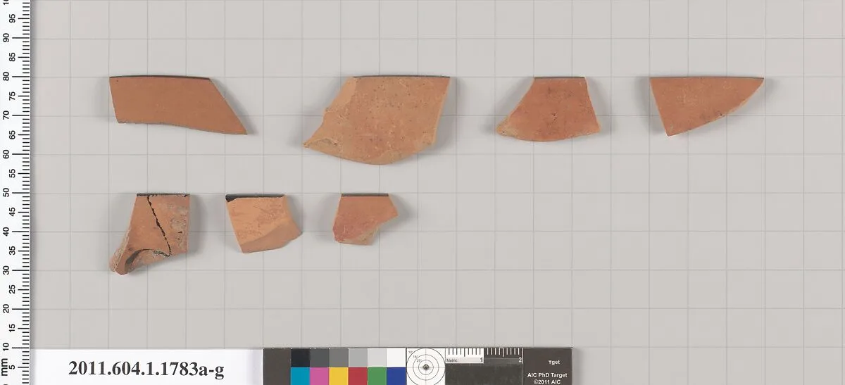 Terracotta rim fragments of kylikes(drinking cups) — Unknown