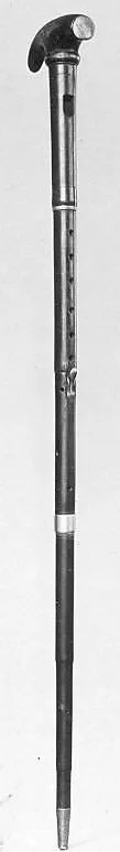 Walking-Stick Flageolet in A — Unknown
