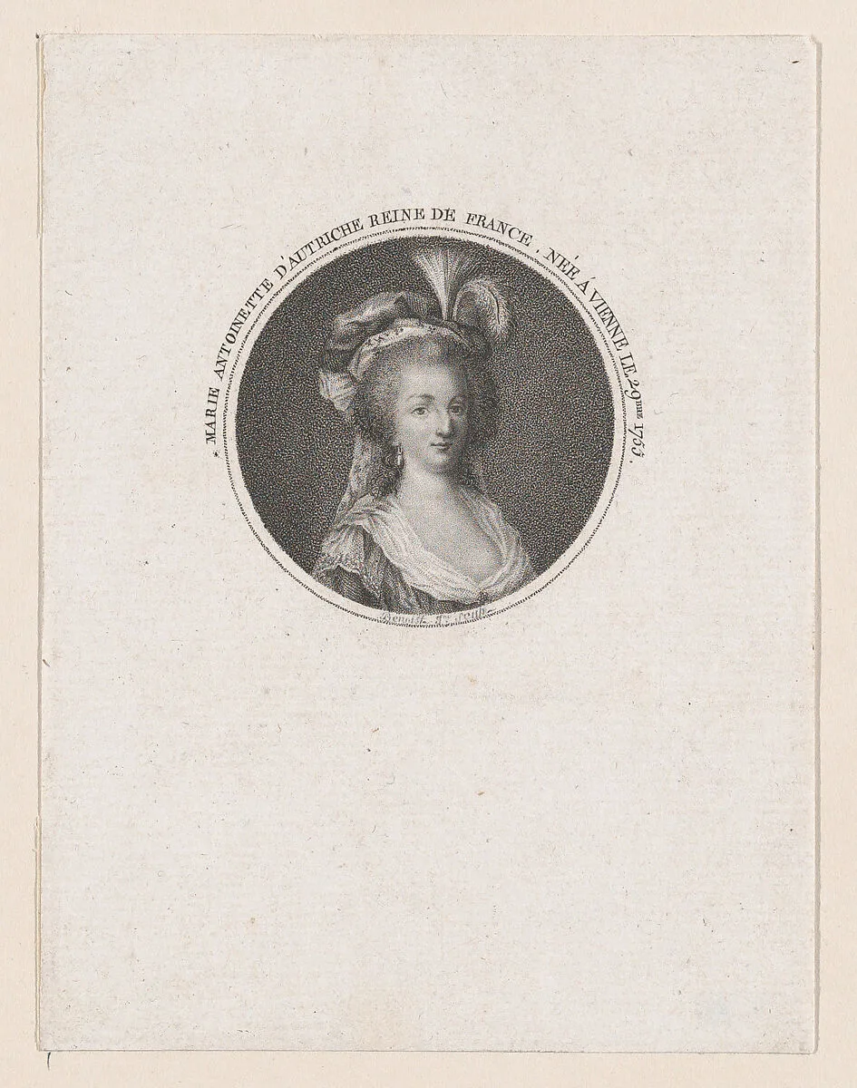 Marie Antoinette of Austria, Queen of France — J. L. Benoist|Elisabeth Louise Vigée Le Brun|Marie Antoinette, Queen of France