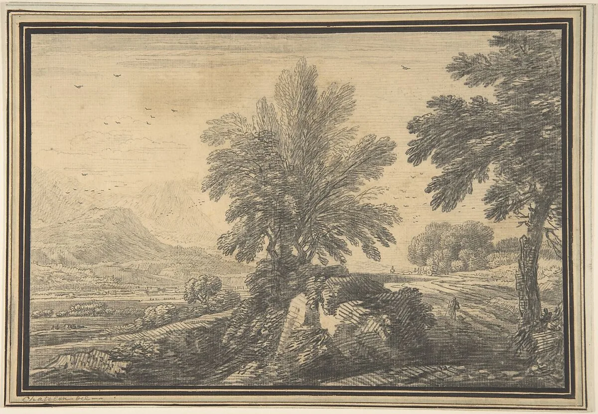 Landscape — Jean-Baptiste-Claude Chatelain