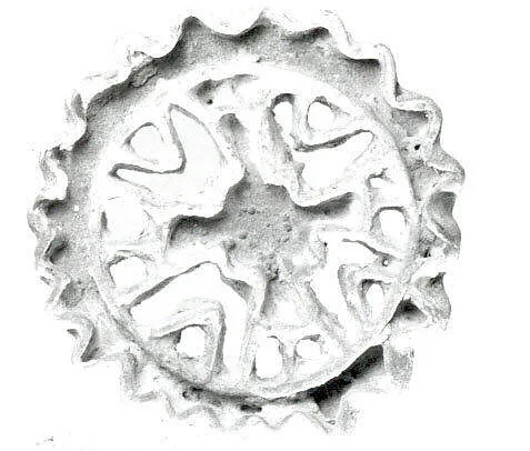 Compartmented stamp seal