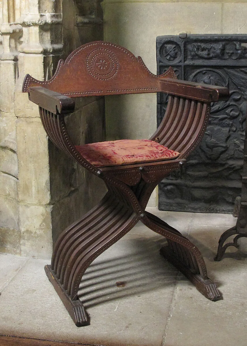 Folding Armchair — Unknown