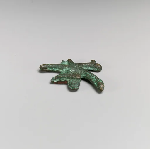 Bronze phallic amulet