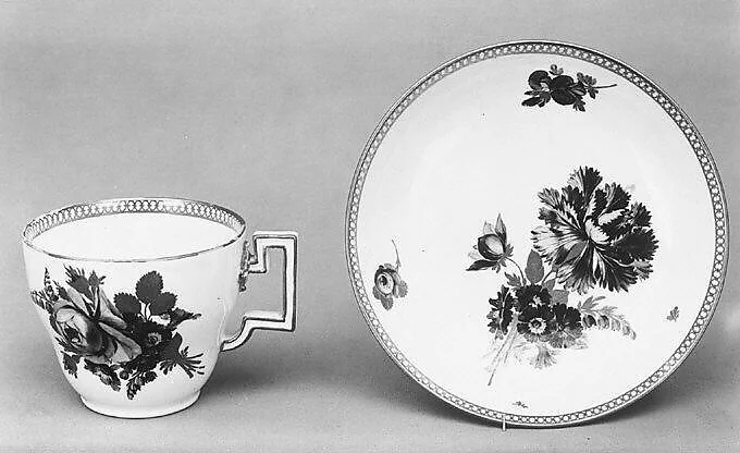 Saucer — Meissen Manufactory