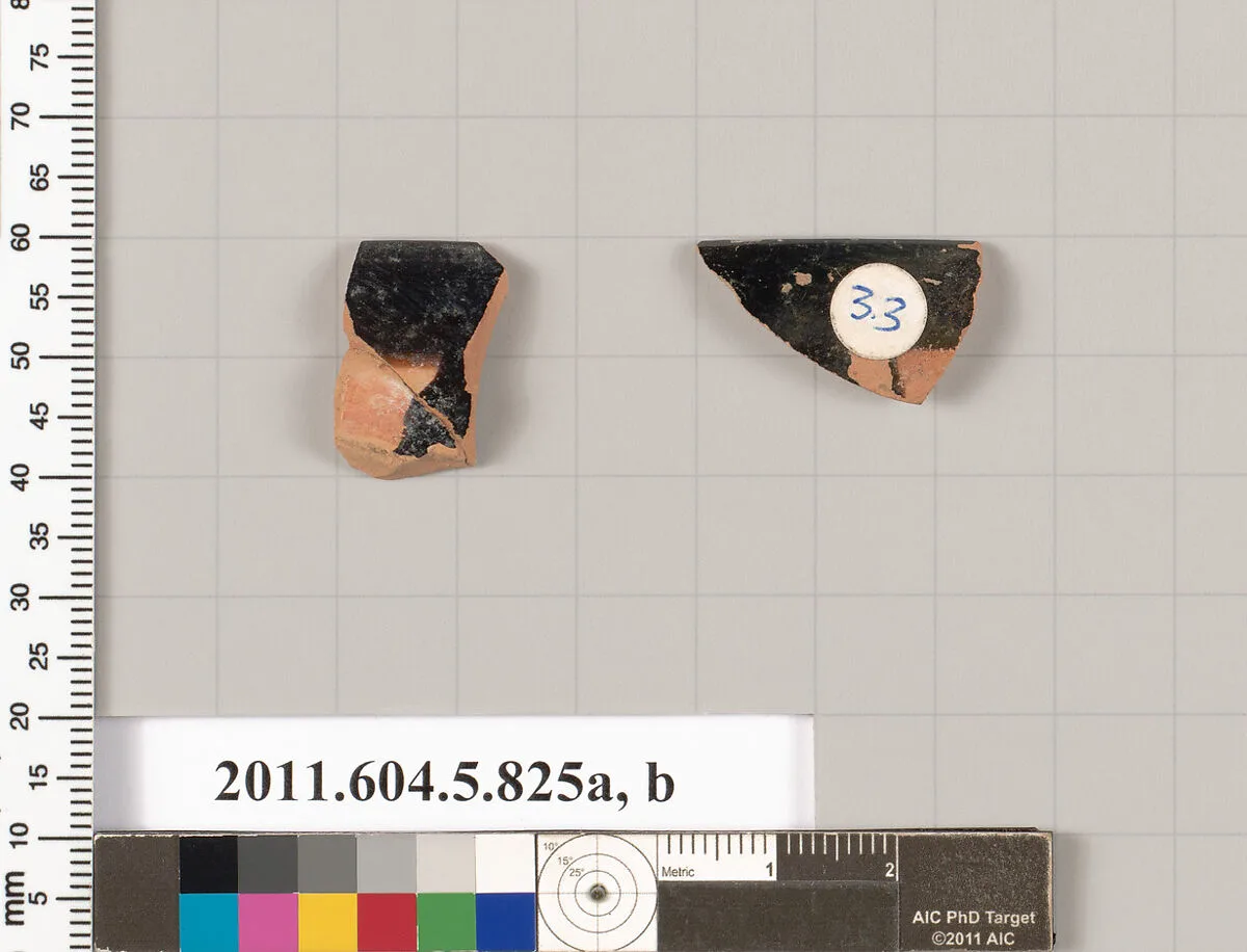 Terracotta rim fragments of kylikes (drinking cups) — Unknown