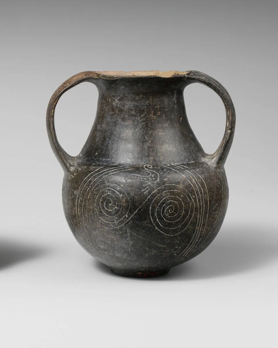 Terracotta spiral amphora (jar) — Unknown