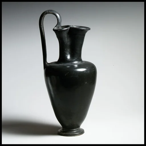 Terracotta oinochoe (jug)