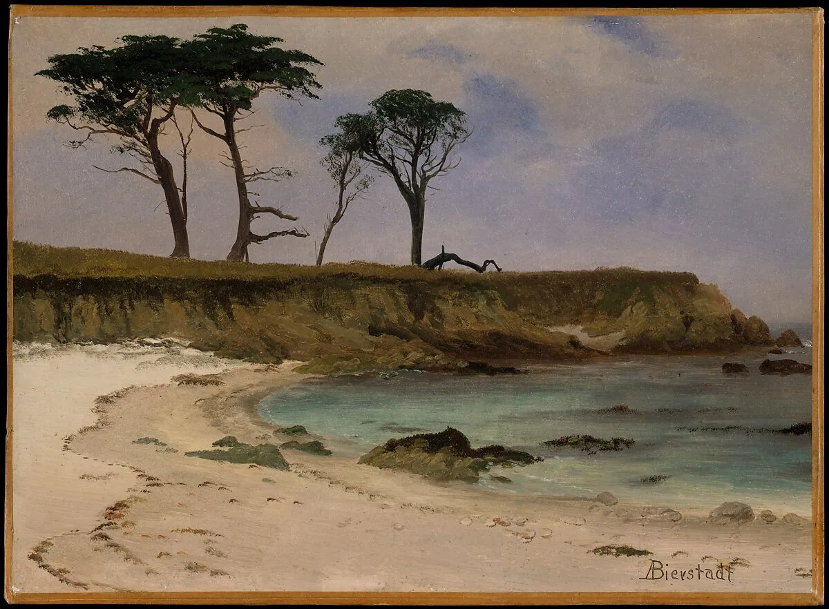 Sea Cove — Albert Bierstadt
