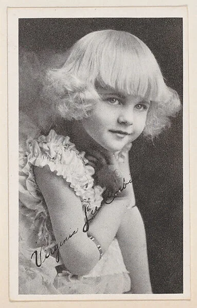 Virginia Lee Corbin from Kromo Gravure "Leading Moving Picture Stars" (W623) — Kromo Gravure Photo Company, Detroit, Michigan