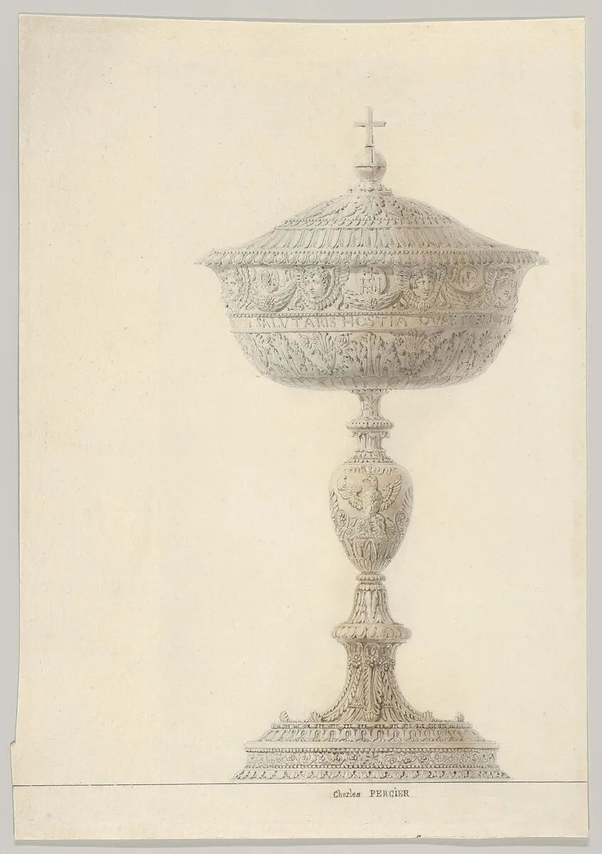 Ciborium for the Coronation of Napoleon I — Charles Percier