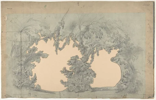 Design for a Stage Set at the Opéra, Paris