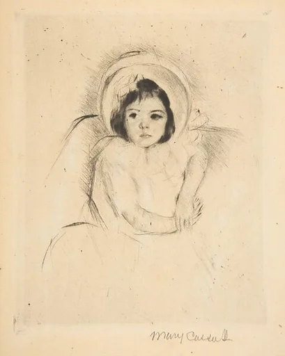 Margot Wearing a Bonnet (No. 5)