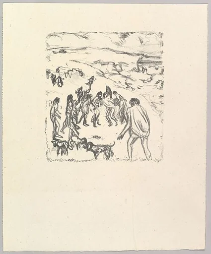 The Capture, from "Daphnis et Chloe" by Longus