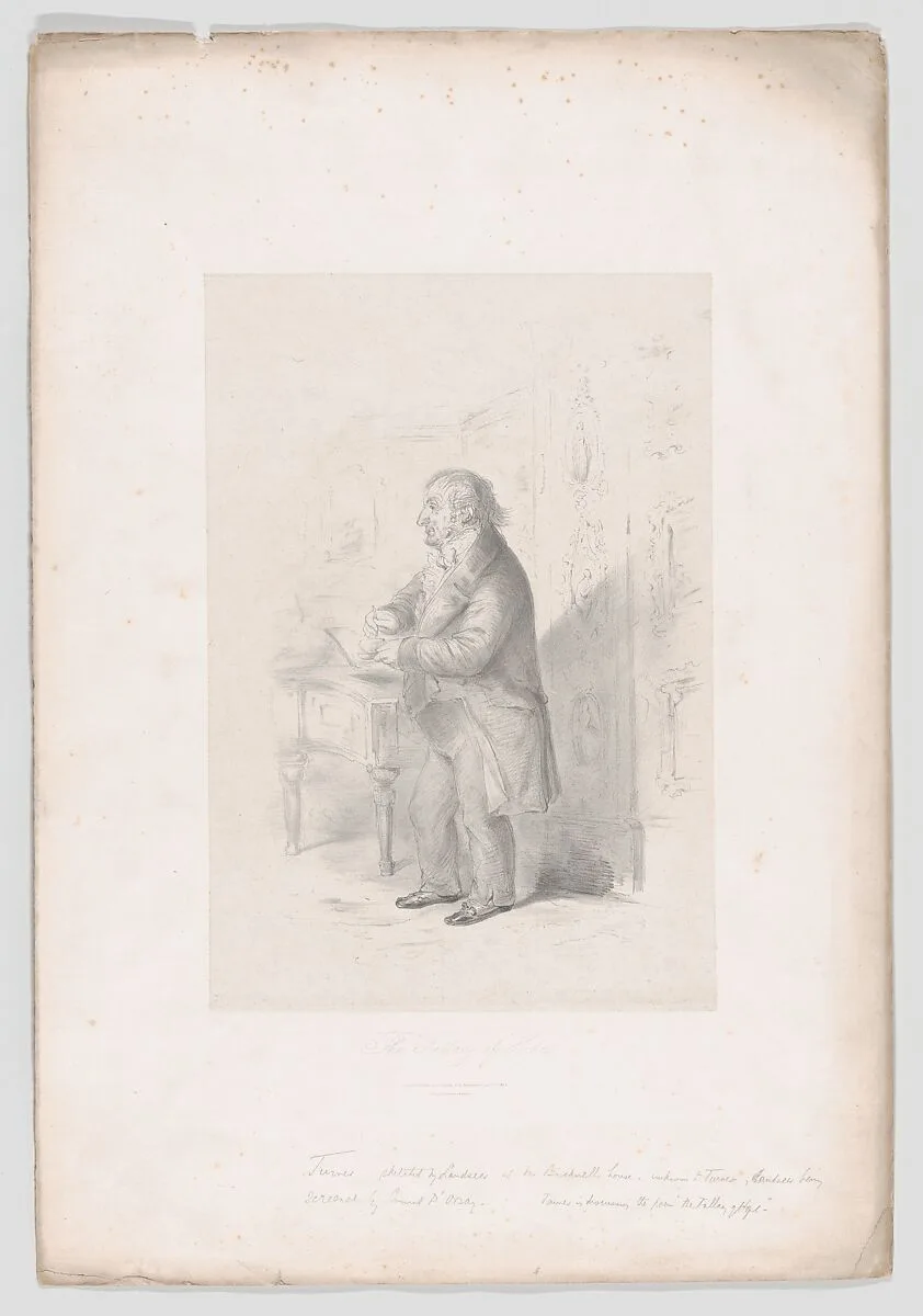 The Fallacy of Hope — Thomas Landseer|Count Alfred Guillaume Gabriel D'Orsay|Joseph Hogarth|Joseph Mallord William Turner|Hullmandel & Walton