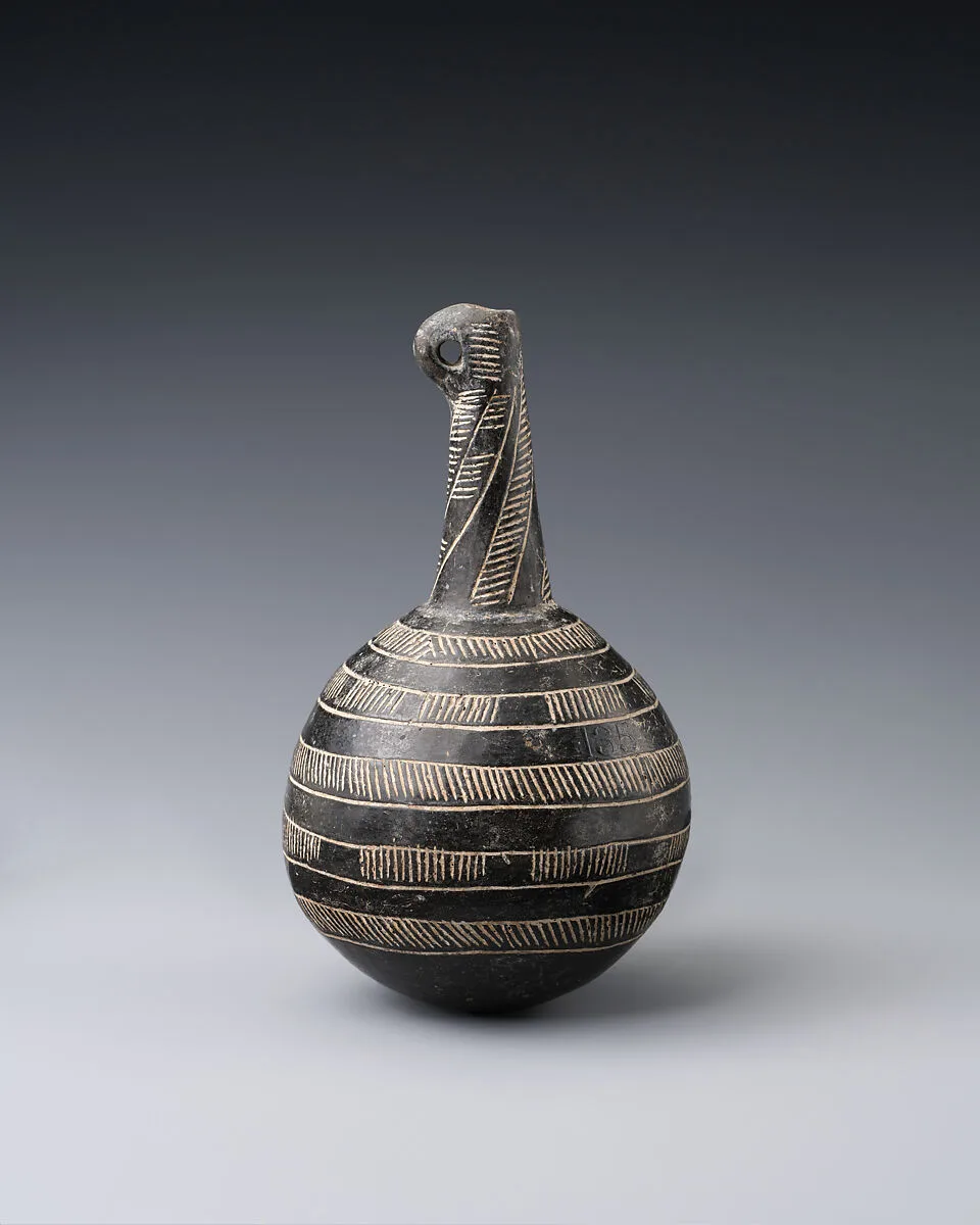 Terracotta bottle — Unknown