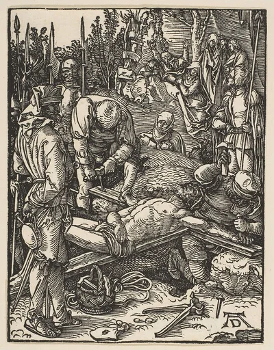 Christ Nailed to the Cross, from "The Small Passion"