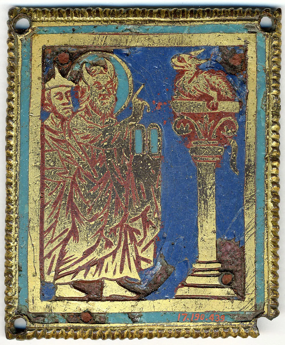 Plaque with Moses, Aaron, and the Brazen Serpent — Unknown