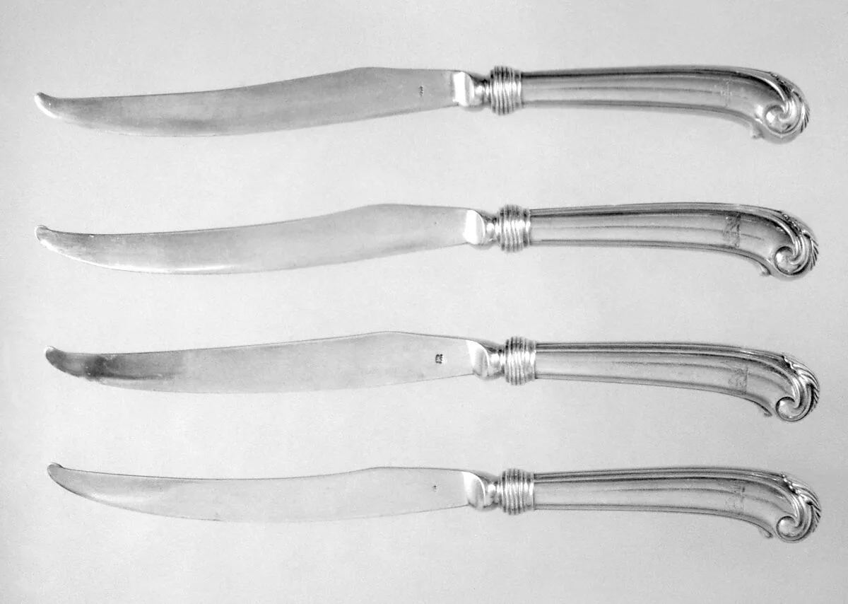 Six knives — Paul de Lamerie