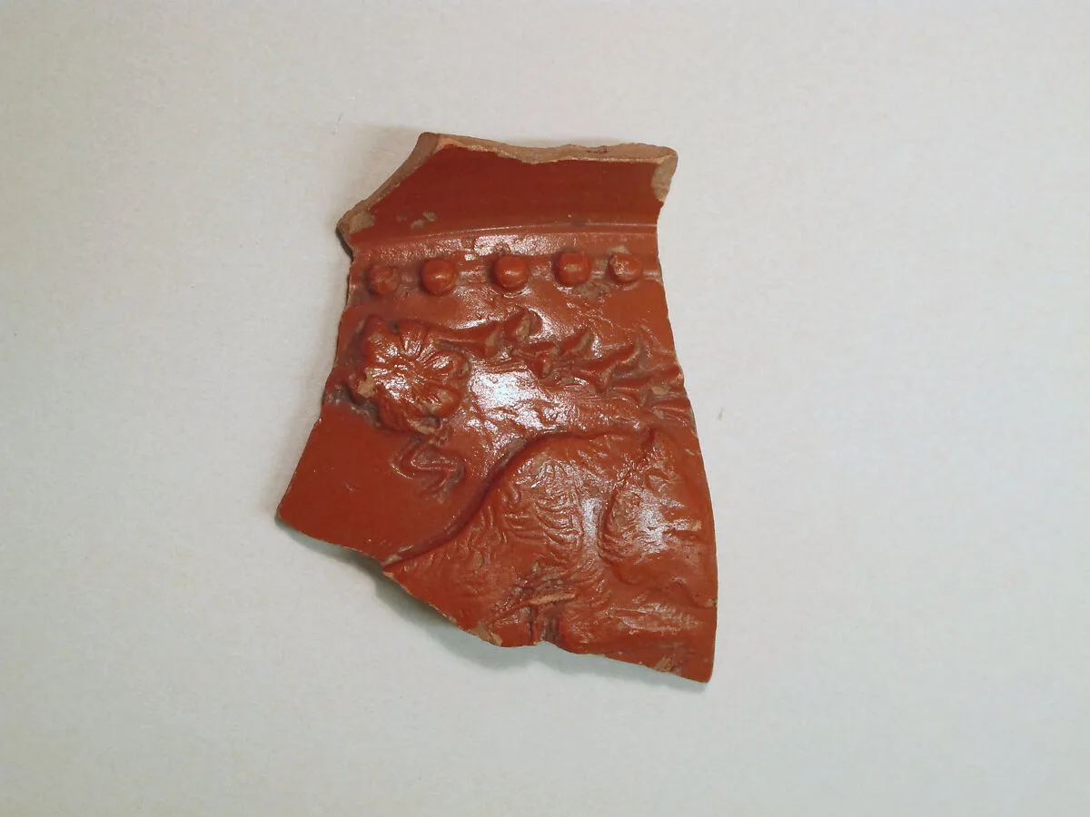 Vase fragment — Unknown