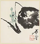 近代 石魯 蘭石圖 軸|Orchid and Rock — Shi Lu