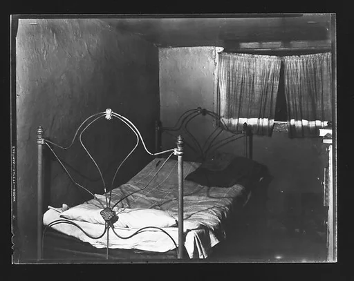 [Bedroom in Boarding House on Hudson Street, Residence of John Cheever, New York City]