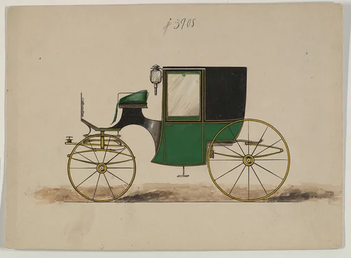 Design for Brougham, no. 3908