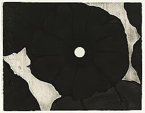 Black Flowers Sept 26 1999 — Donald Sultan