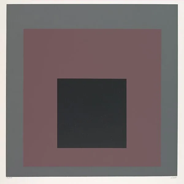 Untitled, from "Homage au Carré" — Josef Albers