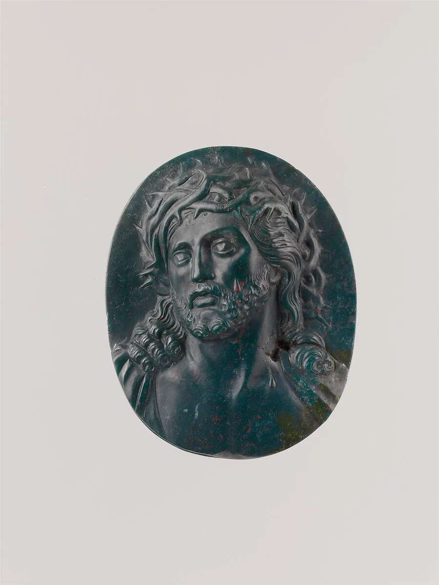 Bust of Christ crowned with thorns — Unknown